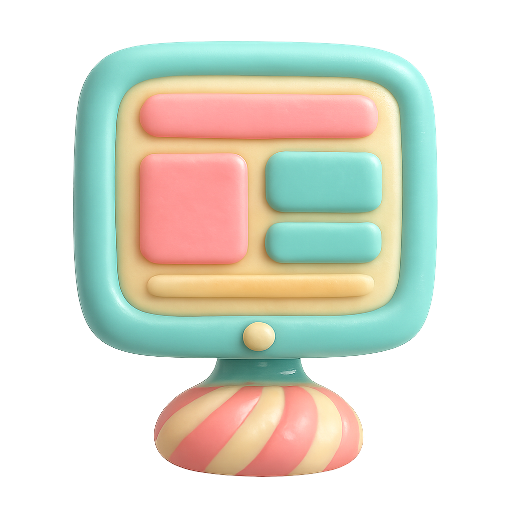 20250618_1626_Candy Computer Display_simple_compose_01jy2bh98nfm29d79vmmr2gg03